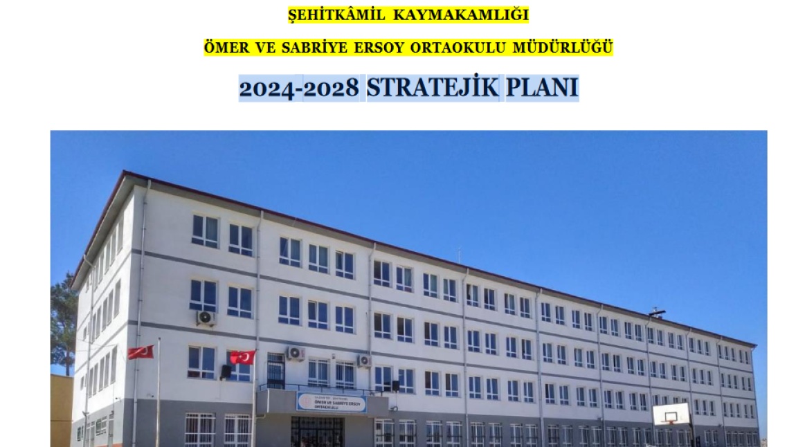 2024 -2028 Stratejik Planı